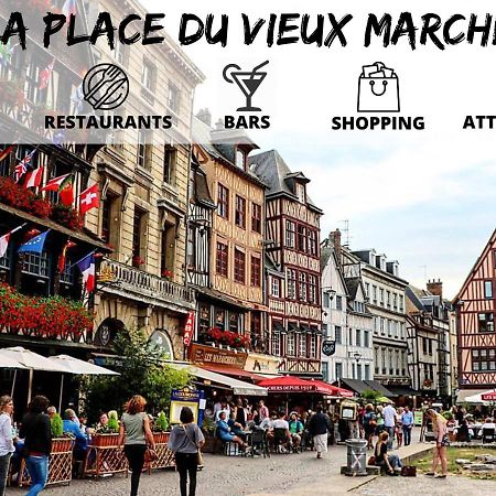Cosy'Appart - Le Tiny Apartment Rouen Ngoại thất bức ảnh