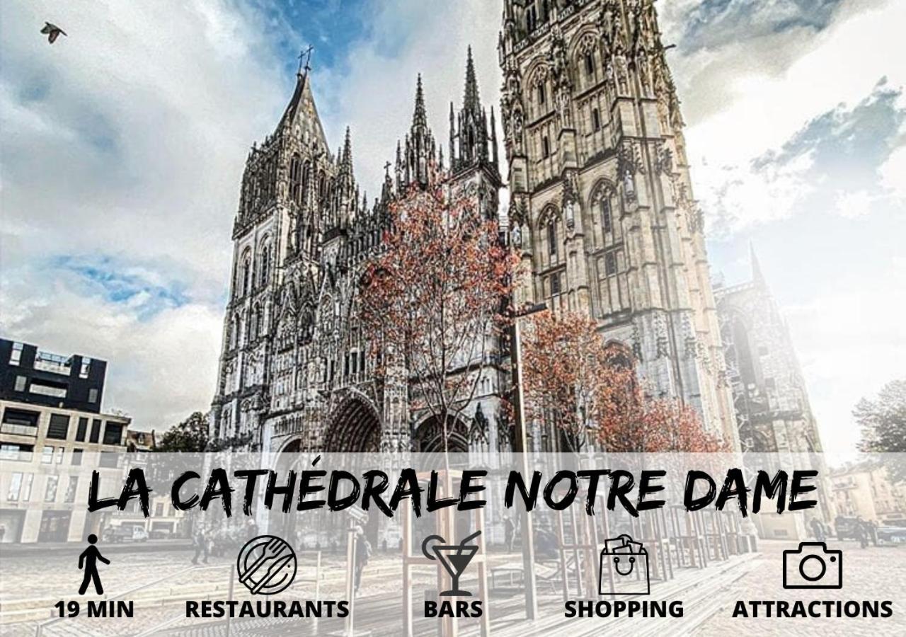 Cosy'Appart - Le Tiny Apartment Rouen Ngoại thất bức ảnh